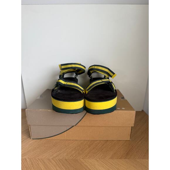 Teva x Opening Ceremony Multicolor Black/Yellow Women Platform Sandal- SZ 6 - Picture 6 of 10